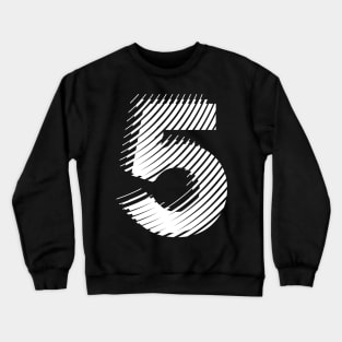 blurred 5 Crewneck Sweatshirt